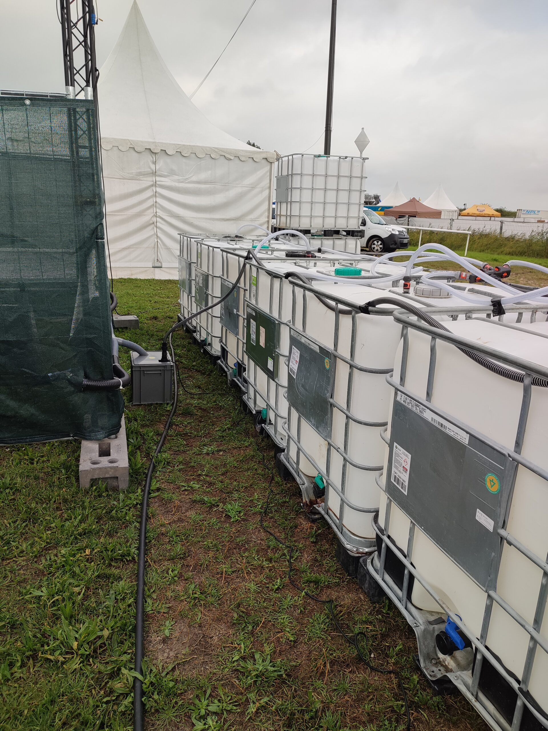 Logistique événementielle sur la Fête de l'Humanité